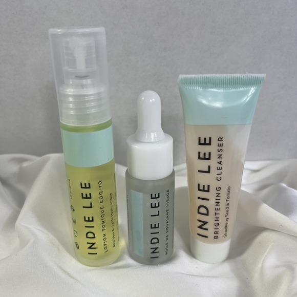 Indie Lee Other - INDIE LEE Discovery Kit: Brightening Cleanser, Squalane Facial Oil, COQ-10 Toner